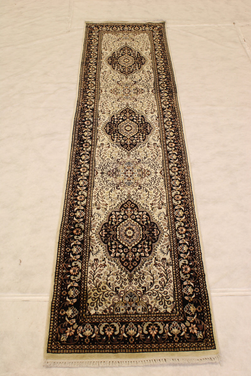 Traditional Runner Rug, Indian Jammu Rug