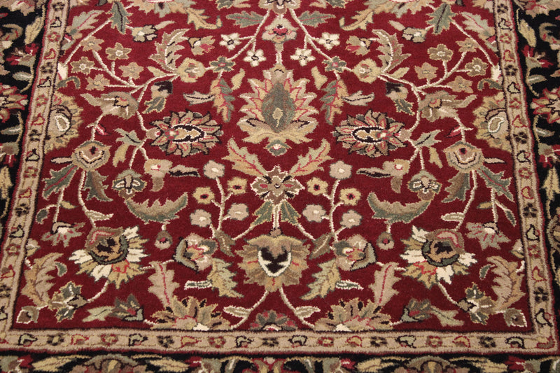 Hand Tufted Rug, Persian Design Rug, 5x8 Area Rug