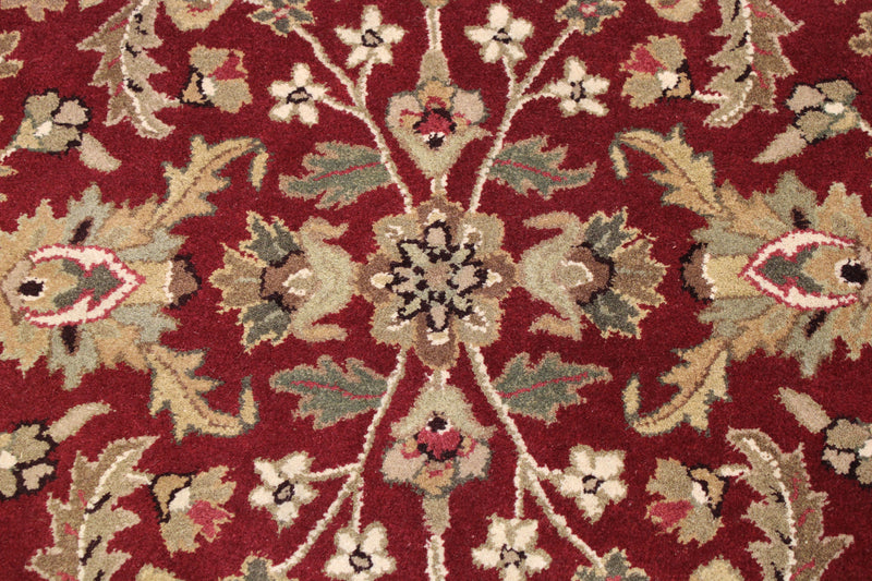 Hand Tufted Rug, Persian Design Rug, 5x8 Area Rug