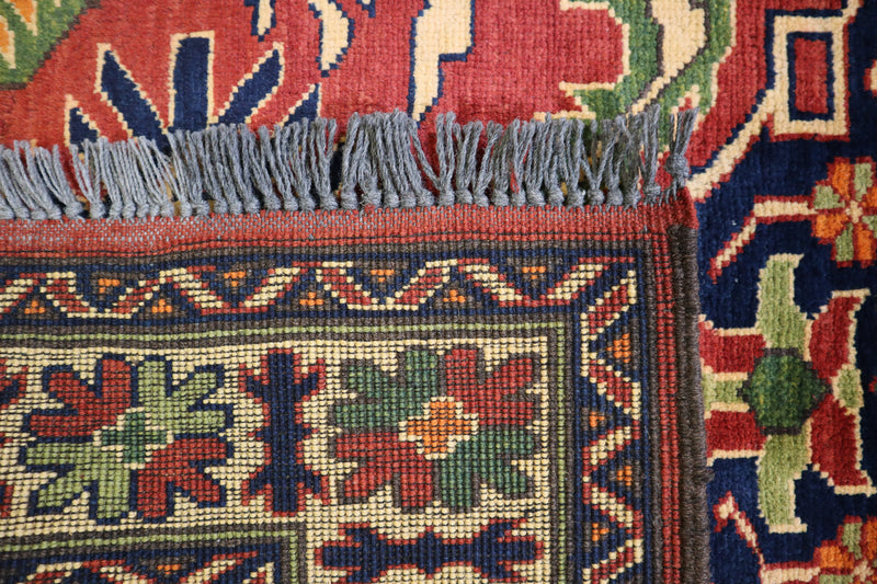 3x5 Afghan Rug, Hand Knotted Traditional Rug