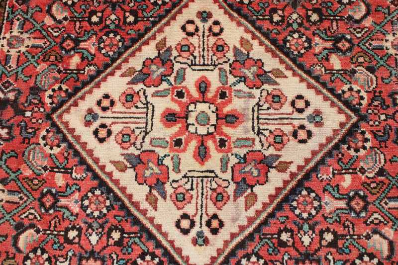 Persian Rug, Geometric Rug, 5x6 Area Rug