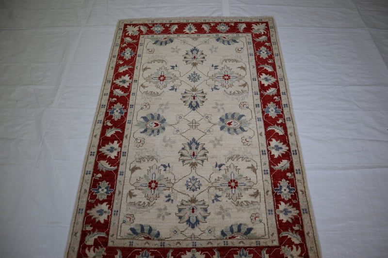 Afghan Traditional Rug, Hand Knotted Chobi Rug