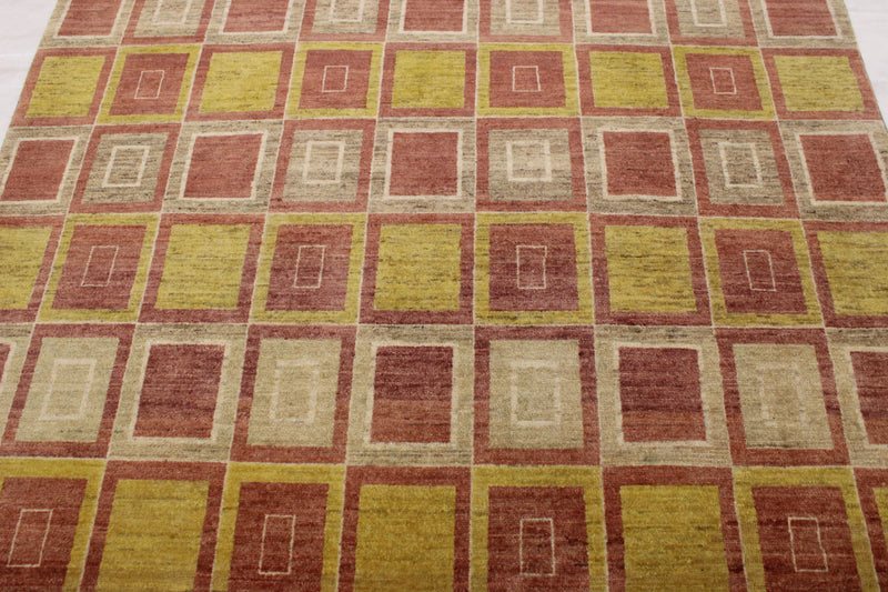 Oushak Rug, Afghan Rug, Hand Knotted Wool Rug