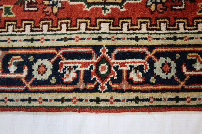 3x5 Traditional Rug, Indian Serapi Rug