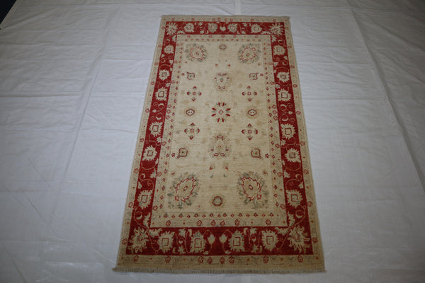 Afghan Oushak Rug, Traditional Wool Rug