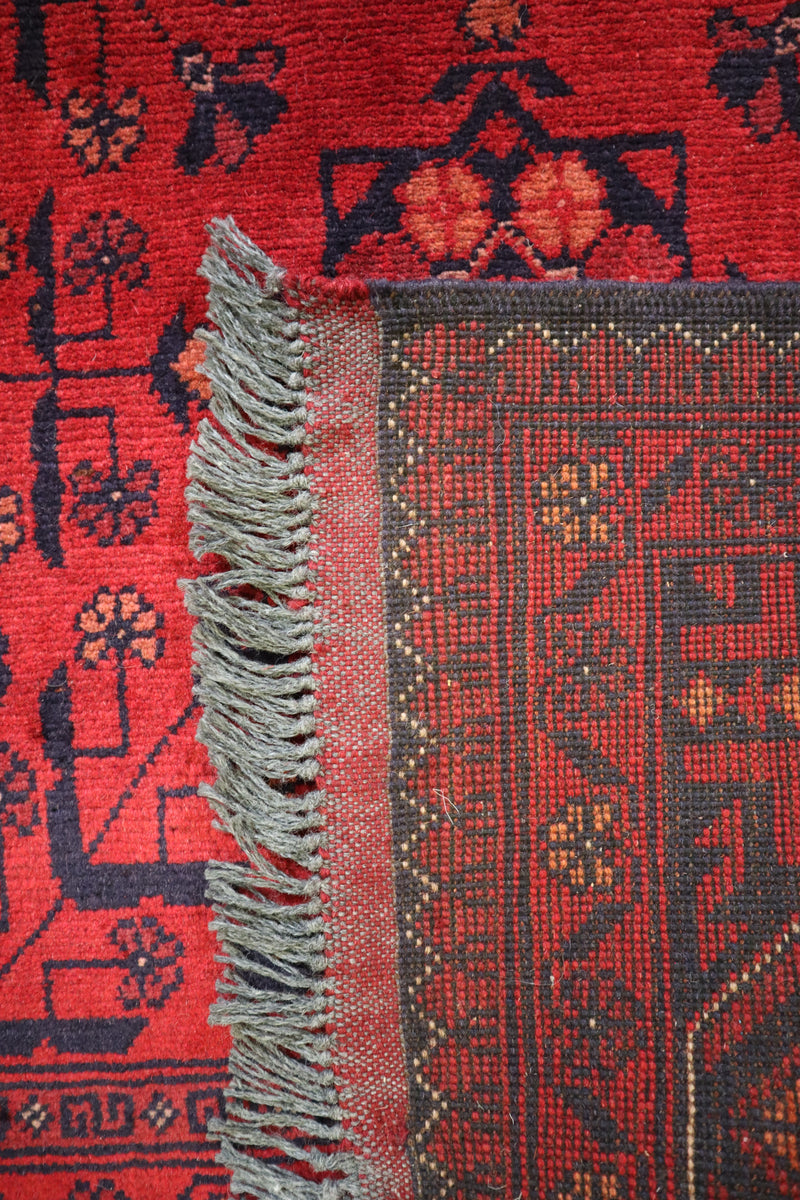 3x5 Traditional Rug, Afghan Turkman Rug