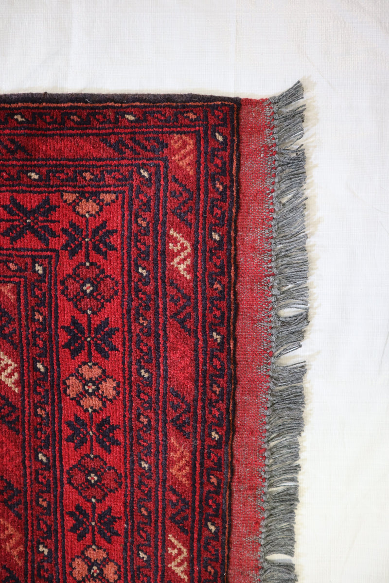 3x5 Tribal Rug, Afghan Khal Mohammadi Rug