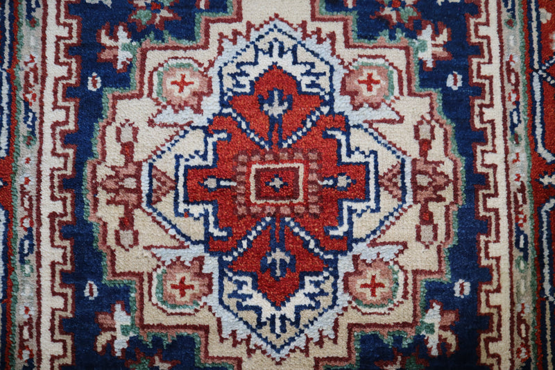 Indian Serapi Rug, Hand Knotted Oriental Rug