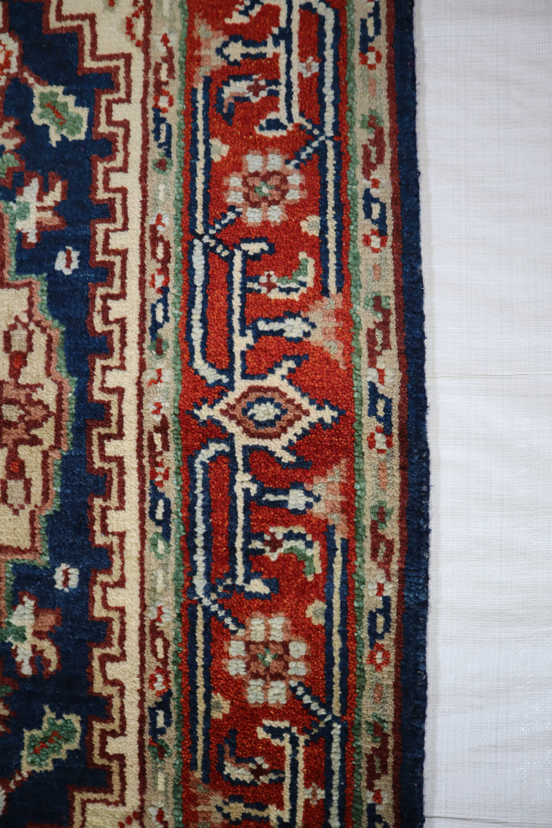 Indian Serapi Rug, Hand Knotted Oriental Rug