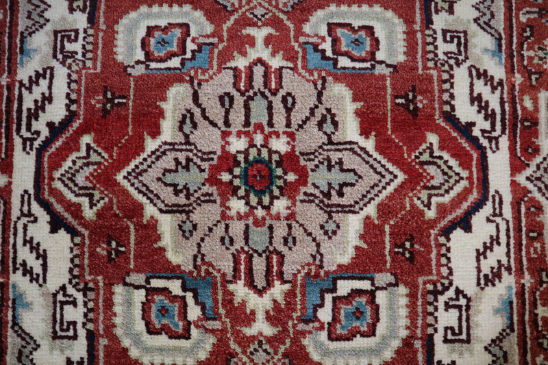 3x5 Traditional Rug, Indian Serapi Rug