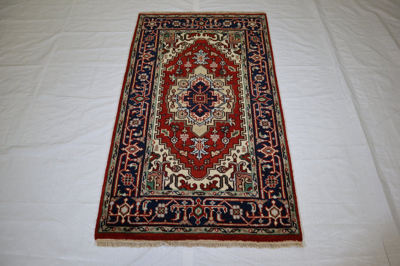 3x5 Serapi Rug, Hand Knotted Persian Rug