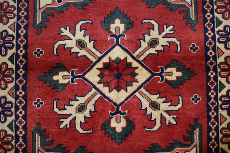 3x5 Afghan Rug, Tribal Area Rug