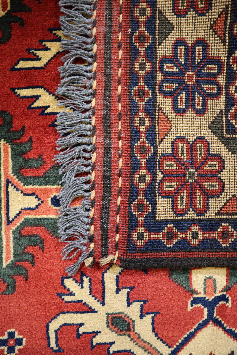 3x5 Afghan Rug, Tribal Area Rug