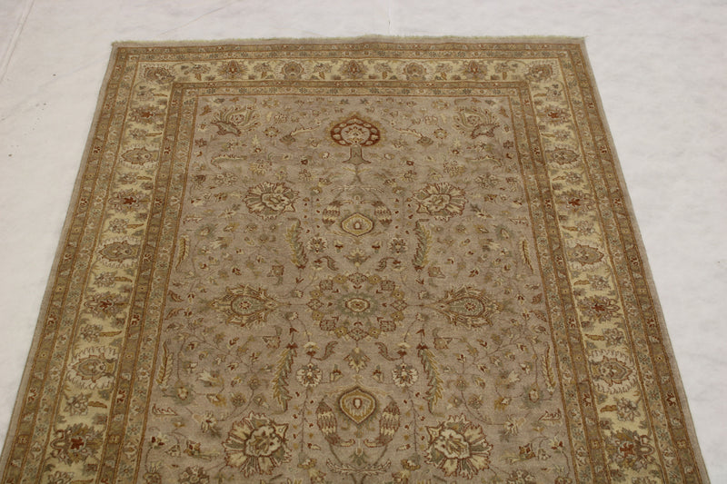 Pak Persian Rug, Hand Knotted Pakistani Rug, 6x9 Rug