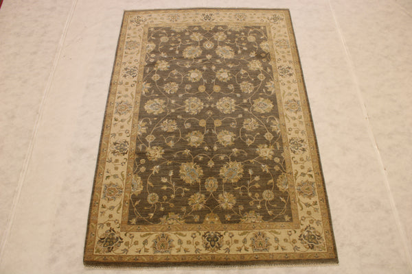 Oushak Rug, 6x9 Area Rug, Indian Rug