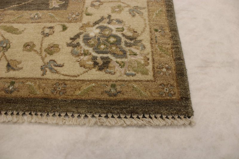 Oushak Rug, 6x9 Area Rug, Indian Rug