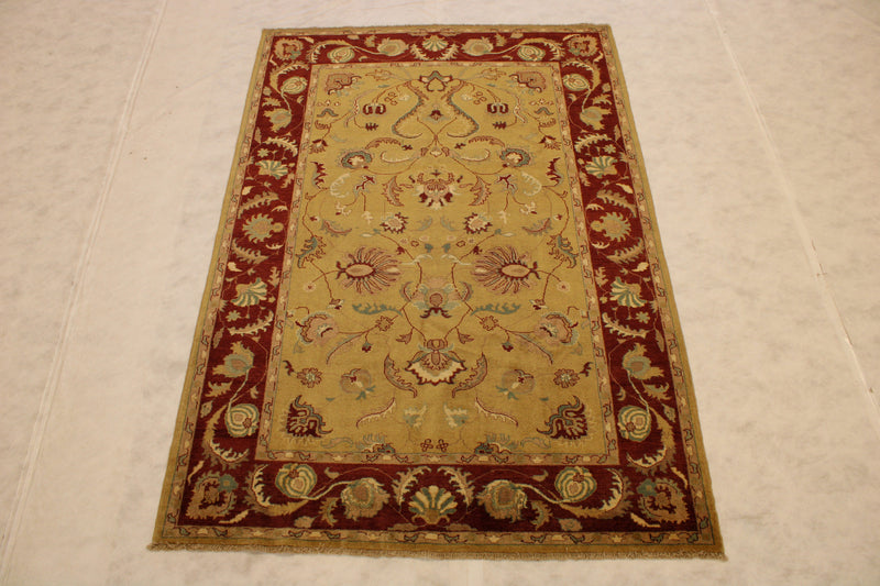 Peshawar Rug, Oushak Rug, Hand Knotted Rug