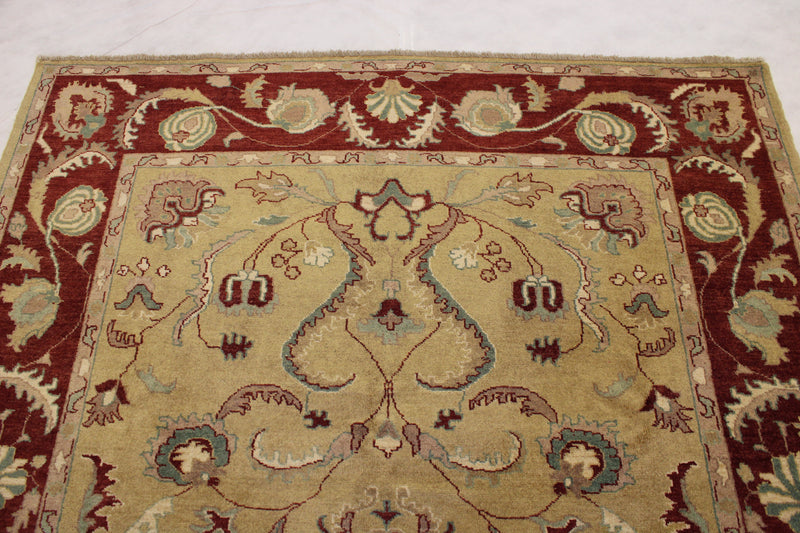 Peshawar Rug, Oushak Rug, Hand Knotted Rug