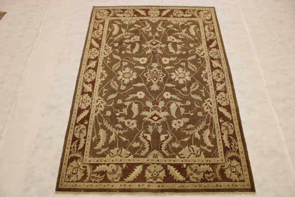 Pakistani Oushak Rug, 6x9 Oriental Rug