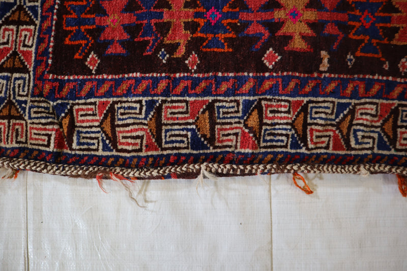 Tribal Wool Rug, Afghan Area Rug