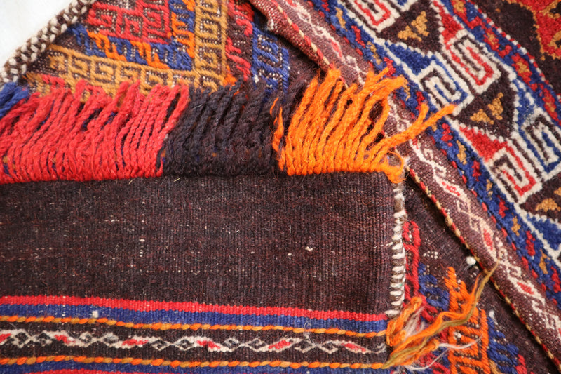 Tribal Wool Rug, Afghan Area Rug