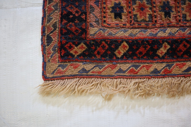 Afghan Rug 4x6, Mushwani Rug, Hand Knotted Rug