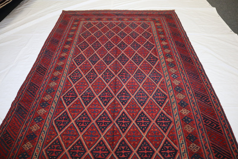 Mushwani Rug, Afghan Rug 6x9, Traditional Rug