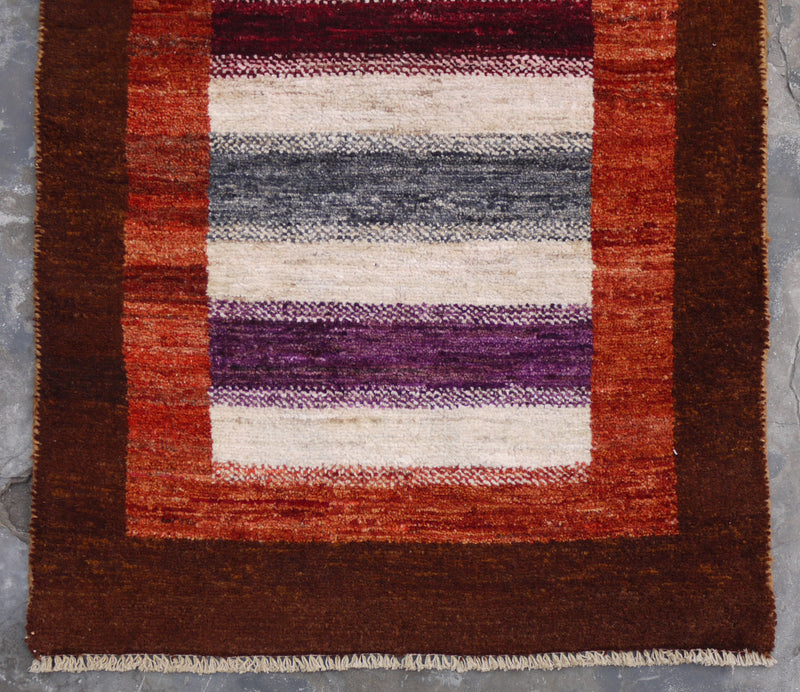 Runner Rug, Colorful Rug, Contemporary Rug, Hand Knotted Runner