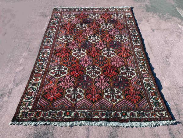 Baktiari Rug, Area Rug, Hand Knotted Rug, Authentic Rug