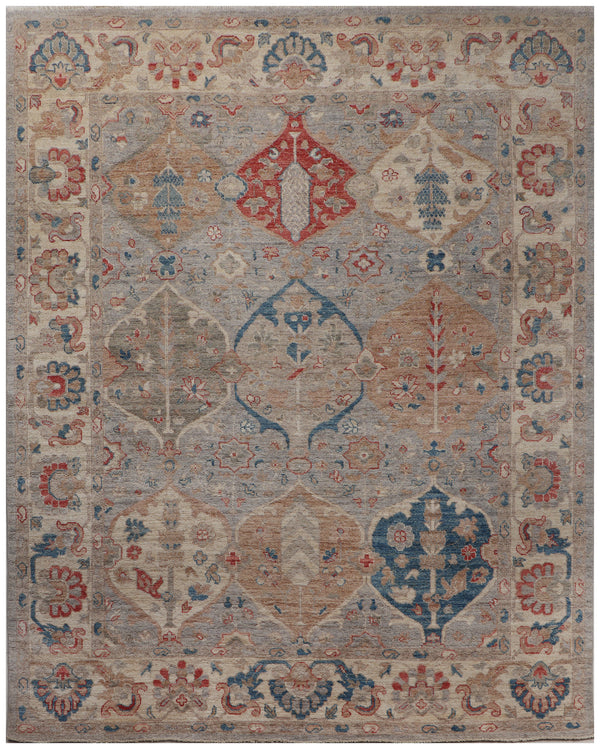 Afghan Rug, Oushak Rug, Hand Knotted Rug, 8x10 Rug