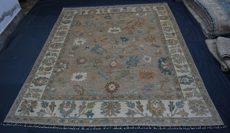 Oushak Hand Knotted Rug, Afghan Area Rug, Types of Oriental Rugs