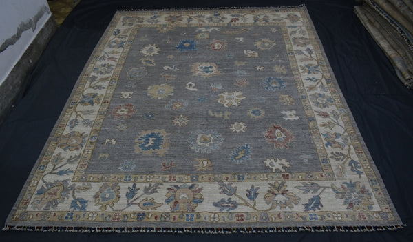 Oushak Rug, Vegetable Dye, Wool Oriental Rug, Area Rugs Near Me