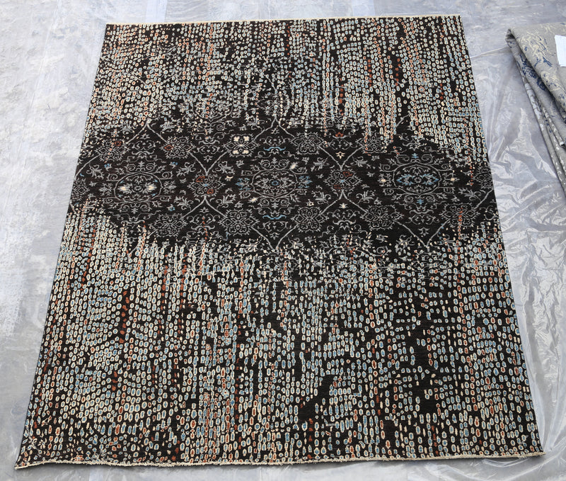 Hand Knotted Wool Rug, Chobi Rug, Oriental Area Rug