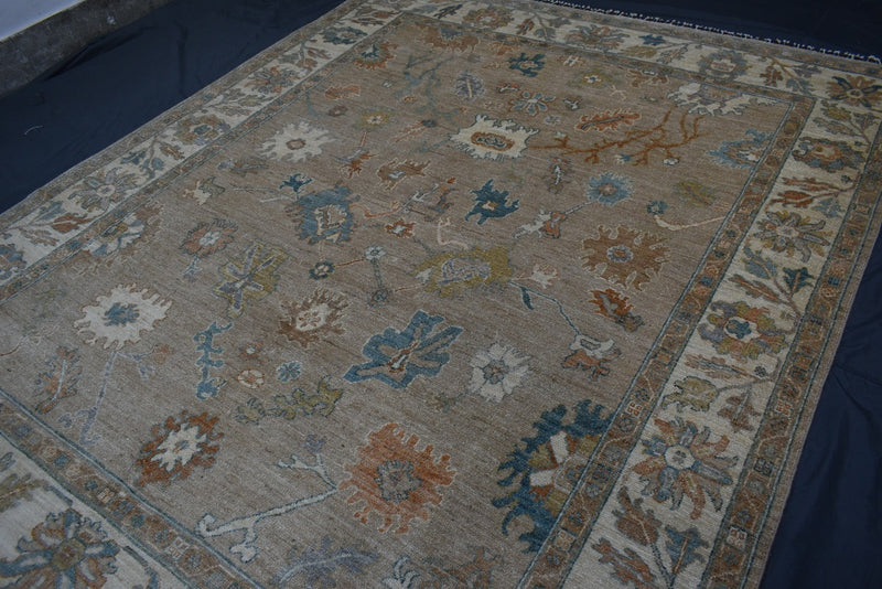 Oushak Hand Knotted Rug, Afghan Area Rug, Types of Oriental Rugs