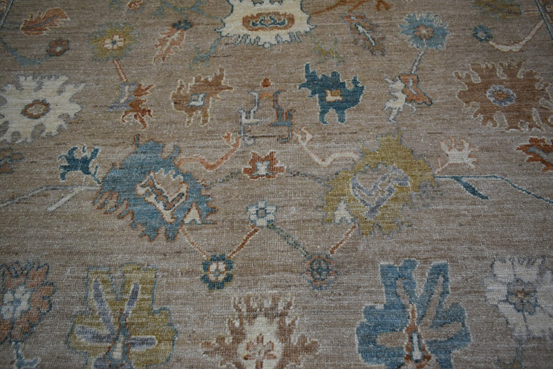 Oushak Hand Knotted Rug, Afghan Area Rug, Types of Oriental Rugs