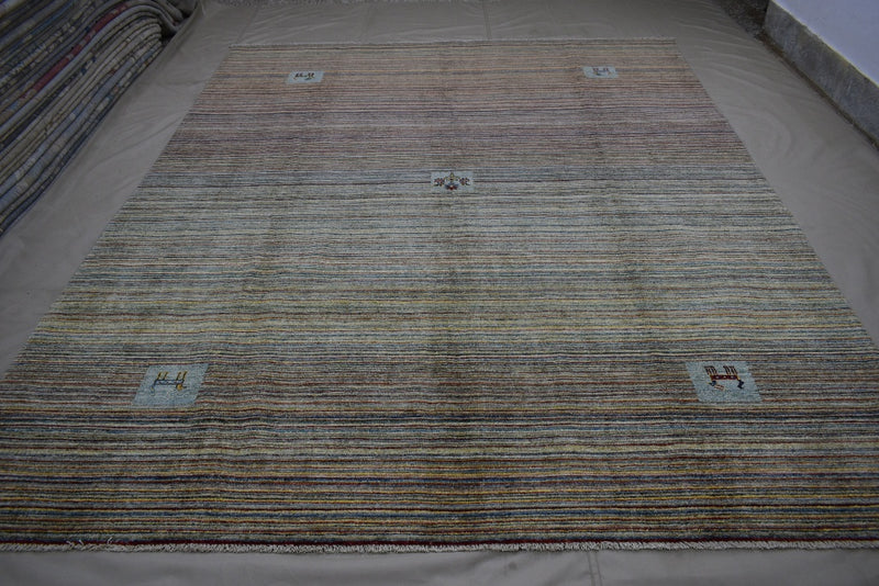 Contemporary Rug, Hand Knotted Wool Rug, Rugs For Dining Room