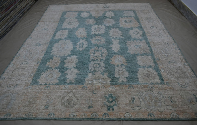 Oushak Rug, Afghan Rug, Colorful Rug