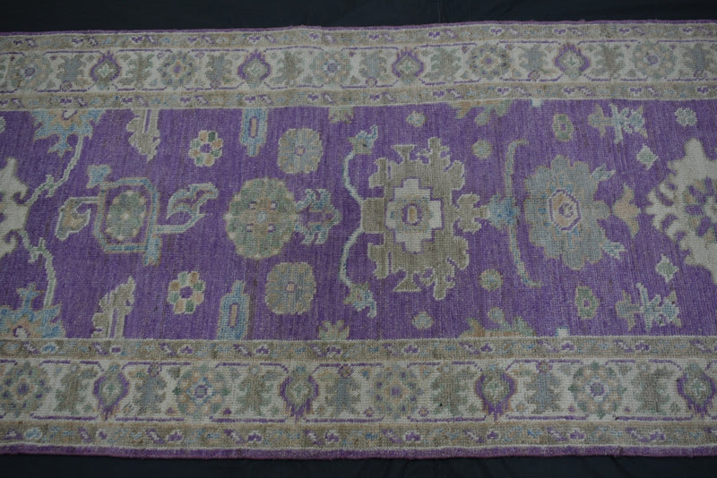 Colorful Runner, Afghan Khotan, Wool Runner, 3x10 Runner