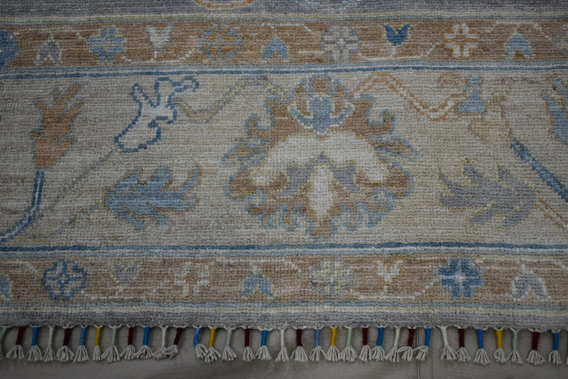 Oushak Rug, Hand Knotted Rug, 8x10 Oriental Rug, Wool Rug