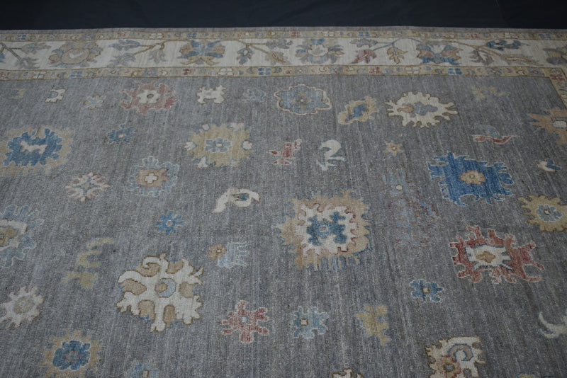 Oushak Rug, Vegetable Dye, Wool Oriental Rug, Area Rugs Near Me