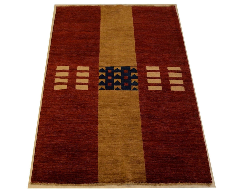 Gabbeh Rug, Hand Knotted Rugs, Wool Rug, what size rug for living room