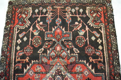 Hamedan Rug, Antique Rugs, Handmade Persian Rugs, Vintage Rugs, Geometric Rug