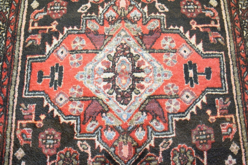  Hamedan Rug, Antique Rugs, Handmade Persian Rugs, Vintage Rugs, Geometric Rug