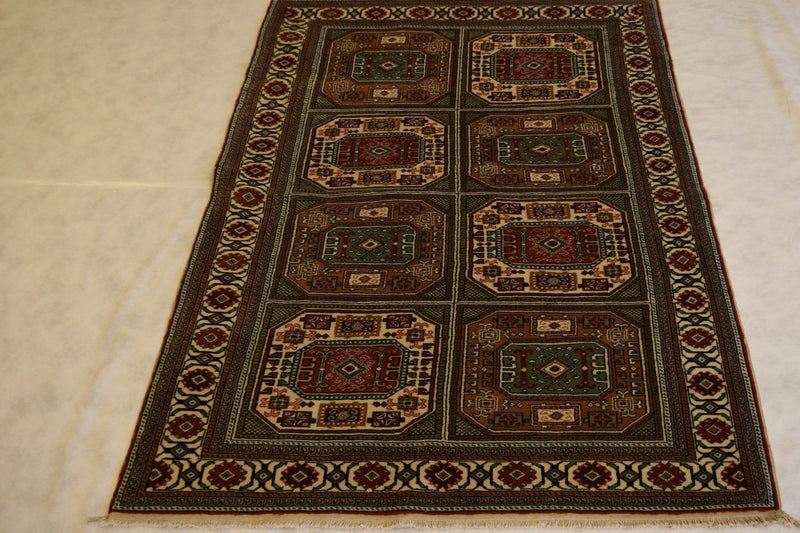 Turkish Rug, Antique Rug, Kayseri Rug, King Bed Rug Size, Wool Rug