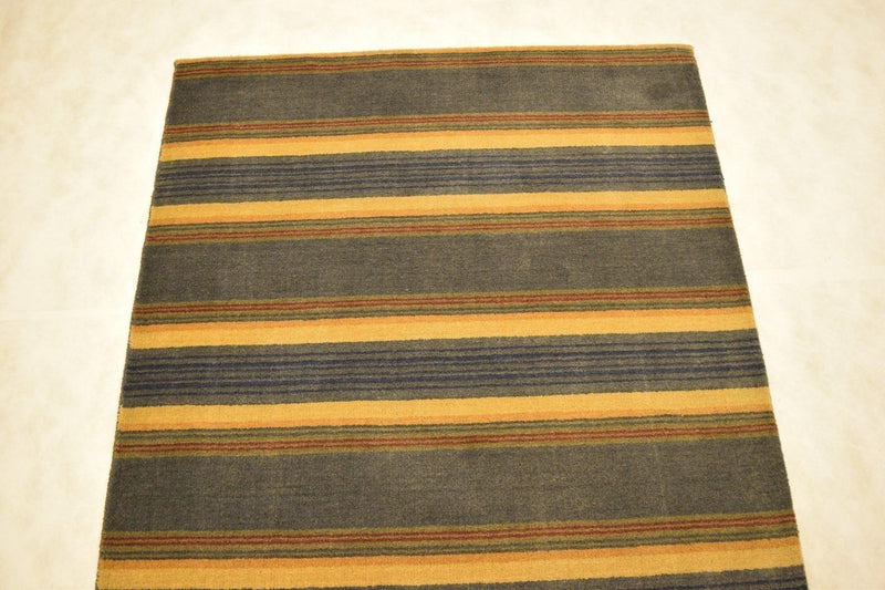 Floral Rugs, Denim Stripe Rug, Hand Knotted Rug, What Size Rug For Living Room