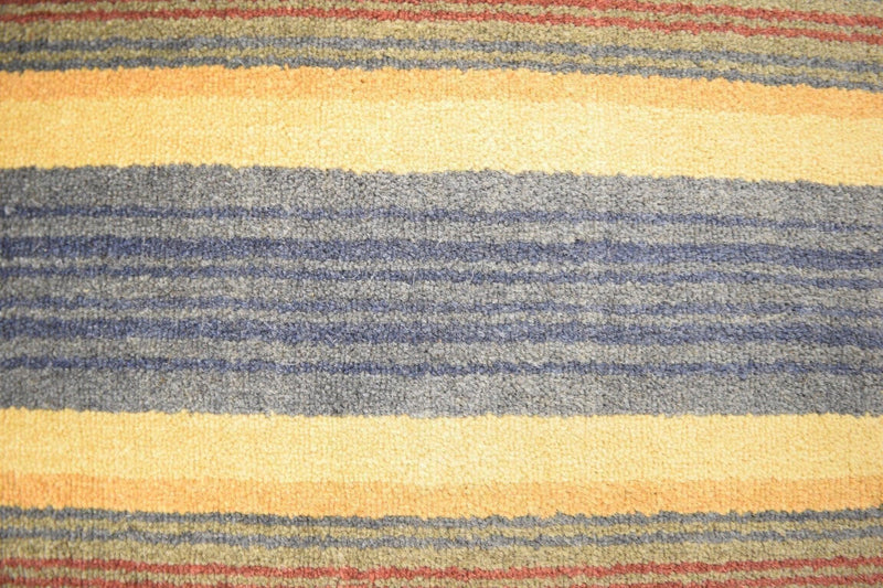 Floral Rugs, Denim Stripe Rug, Hand Knotted Rug, What Size Rug For Living Room