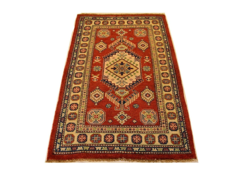 Tribal Rug, 3x5 Carpets, Afghanistan Rugs, Red Oriental Rugs, Patio Carpet