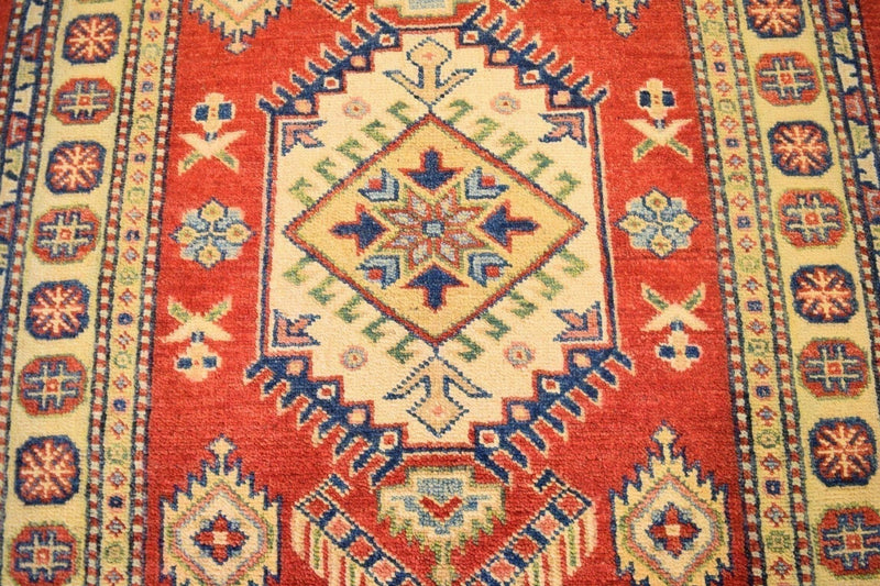 Tribal Rug, 3x5 Carpets, Afghanistan Rugs, Red Oriental Rugs, Patio Carpet