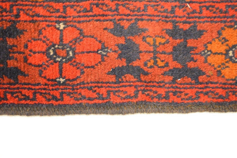 3x5 Khal Mohammadi Tribal Red Rug