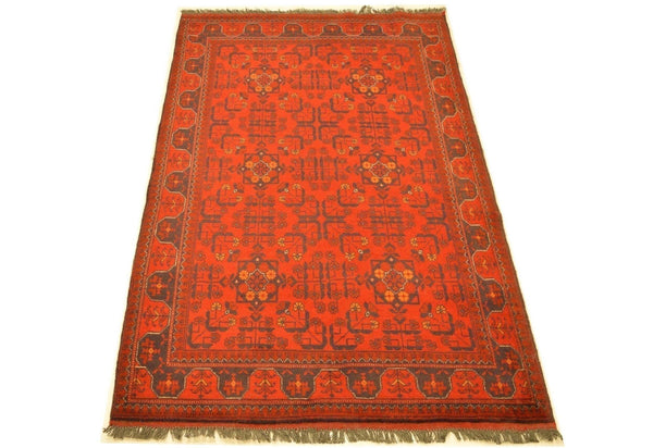 Afghan Rug, Khal Mohammadi Rug, Tribal Rugs, Red Rug, Living Room Carpet